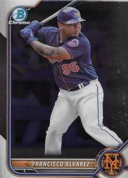 #BCP-184 Francisco Alvarez - New York Mets - 2022 Bowman - Chrome Prospects Baseball