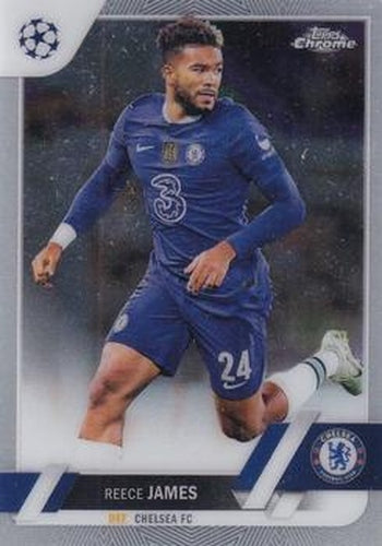 #184 Reece James - Chelsea FC - 2022-23 Topps Chrome UEFA Club Competitions Soccer