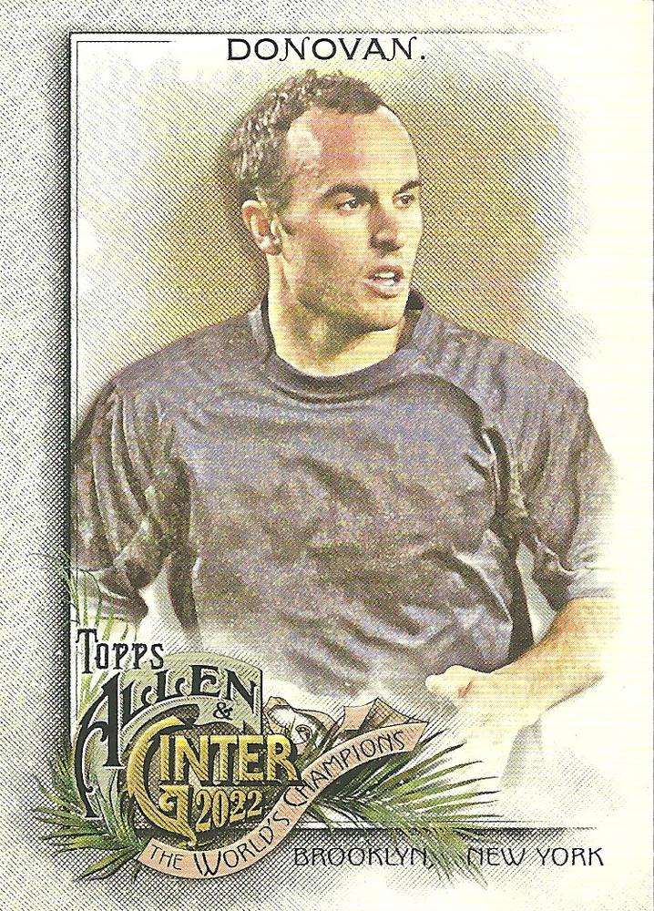 #184 Landon Donovan - USA - 2022 Topps Allen & Ginter Baseball