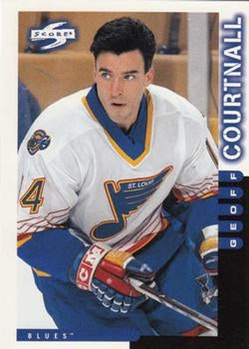 #184 Geoff Courtnall - St. Louis Blues - 1997-98 Score Hockey