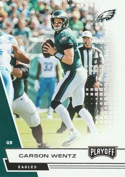 #184 Carson Wentz - Philadelphia Eagles - 2020 Panini Playoff Football