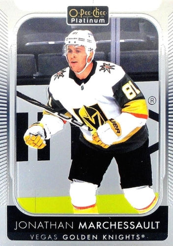 #185 Jonathan Marchessault - Vegas Golden Knights - 2021-22 O-Pee-Chee Platinum Hockey