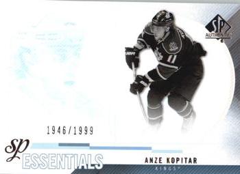 #185 Anze Kopitar - Los Angeles Kings - 2010-11 SP Authentic Hockey
