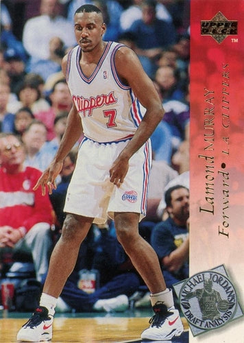 #185 Lamond Murray - Los Angeles Clippers - 1994-95 Upper Deck Basketball