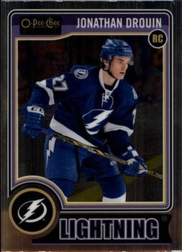 #185a Jonathan Drouin - Tampa Bay Lightning - 2014-15 O-Pee-Chee Platinum Hockey