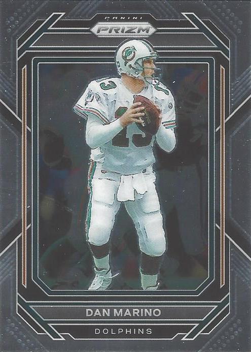 #185 Dan Marino - Miami Dolphins - 2022 Panini Prizm Football