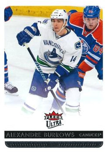 #185 Alexandre Burrows - Vancouver Canucks - 2014-15 Ultra Hockey