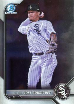 #BCP-185 Jose Rodriguez - Chicago White Sox - 2022 Bowman - Chrome Prospects Baseball