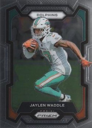 #185 Jaylen Waddle - Miami Dolphins - 2023 Panini Prizm Football