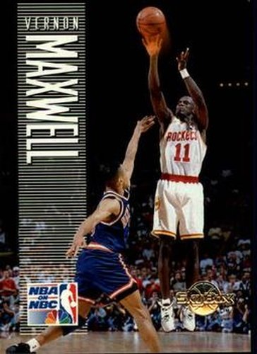 #185 Vernon Maxwell - Houston Rockets - 1994-95 SkyBox Premium Basketball