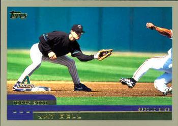 #185 Jay Bell - Arizona Diamondbacks - 2000 Topps Baseball
