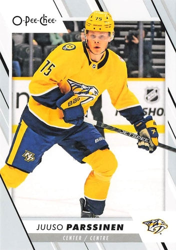 #185 Juuso Parssinen - Nashville Predators - 2023-24 O-Pee-Chee Hockey