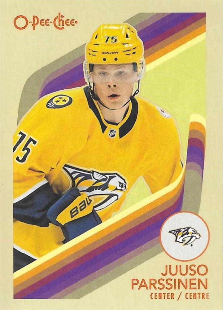 #185 Juuso Parssinen - Nashville Predators - 2023-24 O-Pee-Chee - Retro Hockey