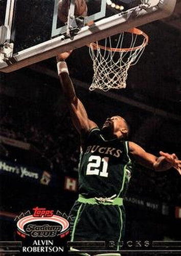 #185 Alvin Robertson - Milwaukee Bucks - 1992-93 Stadium Club Basketball