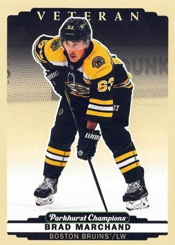 #185 Brad Marchand - Boston Bruins - 2022-23 Parkhurst Champions Hockey