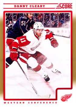 #185 Daniel Cleary - Detroit Red Wings - 2012-13 Score - Gold Rush Hockey