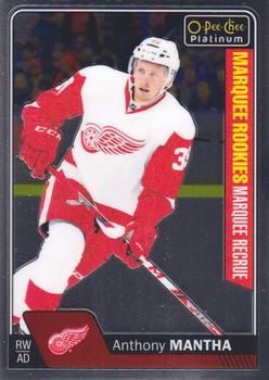 #185 Anthony Mantha - Detroit Red Wings - 2016-17 O-Pee-Chee Platinum Hockey