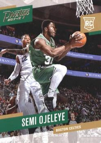#185 Semi Ojeleye - Boston Celtics - 2017-18 Panini Prestige Basketball
