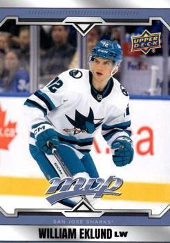 #185 William Eklund - San Jose Sharks - 2024-25 Upper Deck MVP Hockey
