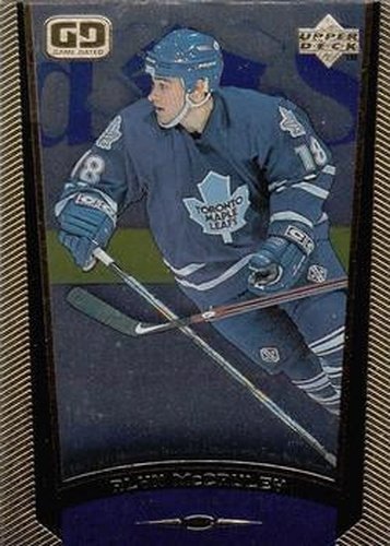 #185 Alyn McCauley - Toronto Maple Leafs - 1998-99 Upper Deck Gold Reserve Hockey
