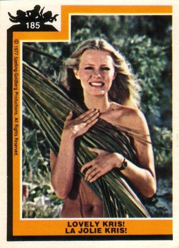 #185 Lovely Kris! - 1977 O-Pee-Chee Charlie's Angels