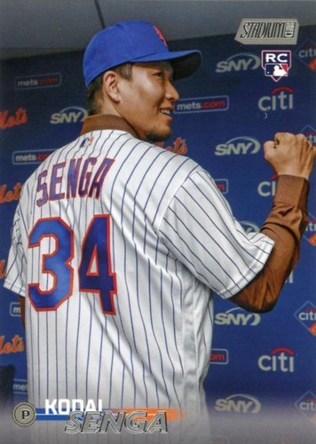 #185 Kodai Senga - New York Mets - 2023 Stadium Club Baseball
