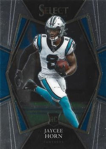#185 Jaycee Horn - Carolina Panthers - 2021 Panini Select Football