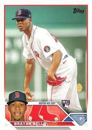 #185 Brayan Bello - Boston Red Sox - 2023 Topps Baseball