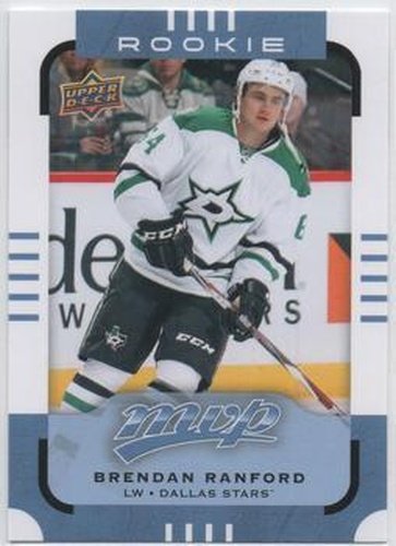 #185 Brendan Ranford - Dallas Stars - 2015-16 Upper Deck MVP Hockey