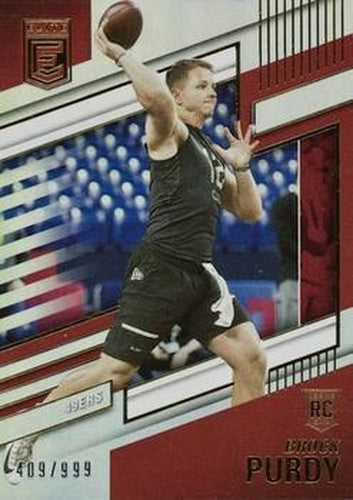 #185 Brock Purdy - San Francisco 49ers - 2022 Donruss Elite Football