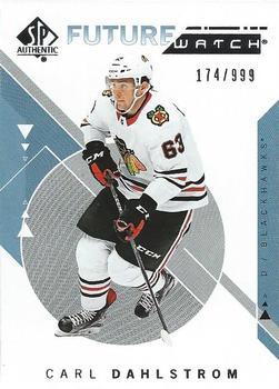 #185 Carl Dahlstrom - Chicago Blackhawks - 2018-19 SP Authentic Hockey