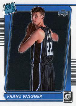 #185 Franz Wagner - Orlando Magic - 2021-22 Donruss Optic Basketball