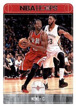 #185 Nene - Houston Rockets - 2017-18 Hoops Basketball