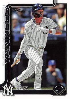 #185 Jazz Chisholm Jr. - New York Yankees - 2025 Topps Baseball