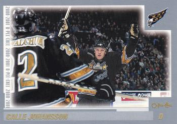 #185 Calle Johansson - Washington Capitals - 2000-01 O-Pee-Chee Hockey