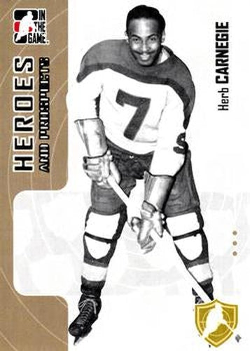 #185 Herb Carnegie - Toronto Observers - 2005-06 In The Game Heroes and Prospects Hockey