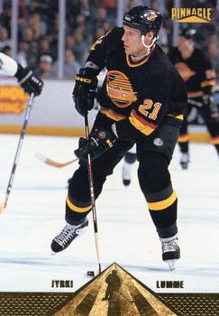 #185 Jyrki Lumme - Vancouver Canucks - 1996-97 Pinnacle Hockey