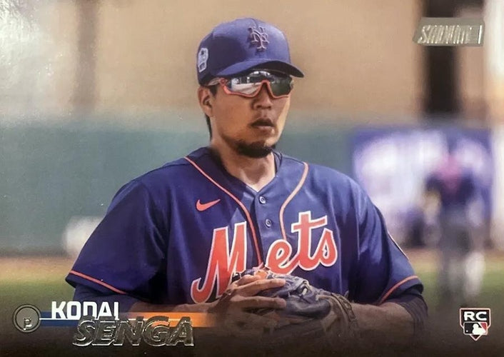 #185b Kodai Senga - New York Mets - 2023 Stadium Club Baseball