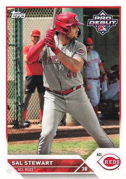 #PD-186 Sal Stewart - ACL Reds - 2023 Topps Pro Debut Baseball