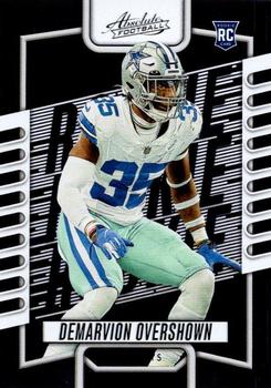 #186 Demarvion Overshown - Dallas Cowboys - 2023 Panini Absolute Football