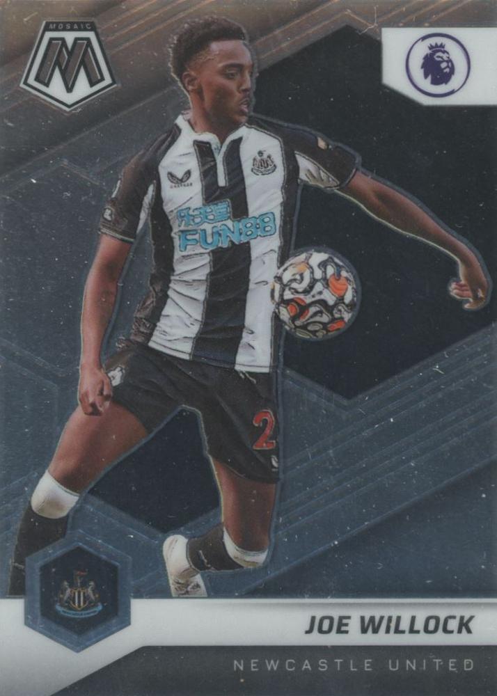 #186 Joe Willock - Newcastle United - 2021-22 Panini Mosaic Premier League Soccer