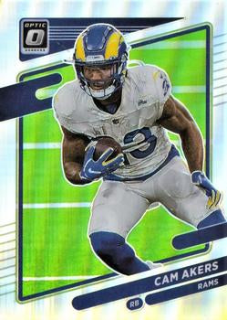 #186 Cam Akers - Los Angeles Rams - 2021 Donruss Optic - Holo Football