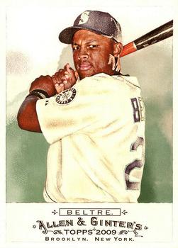 #186 Adrian Beltre - Seattle Mariners - 2009 Topps Allen & Ginter Baseball