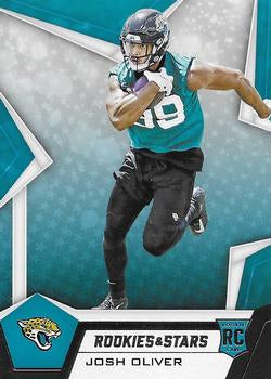 #186 Josh Oliver - Jacksonville Jaguars - 2019 Panini Rookies & Stars Football