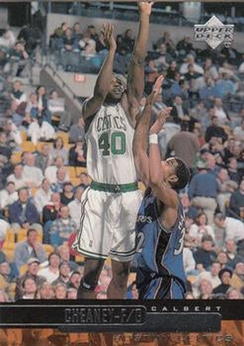 #186 Calbert Cheaney - Boston Celtics - 1999-00 Upper Deck Basketball