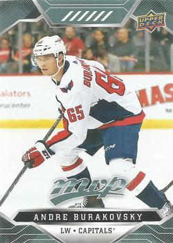 #186 Andre Burakovsky - Washington Capitals - 2019-20 Upper Deck MVP Hockey