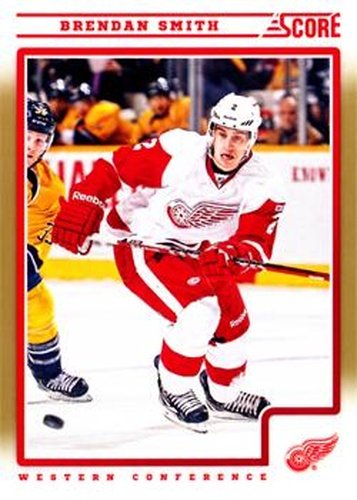 #186 Brendan Smith - Detroit Red Wings - 2012-13 Score - Gold Rush Hockey