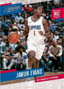 #186 Jawun Evans - Los Angeles Clippers - 2017-18 Panini Prestige Basketball