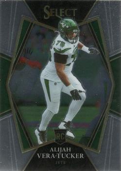 #186 Alijah Vera-Tucker - New York Jets - 2021 Panini Select Football