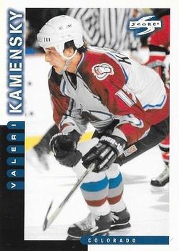 #186 Valeri Kamensky - Colorado Avalanche - 1997-98 Score Hockey